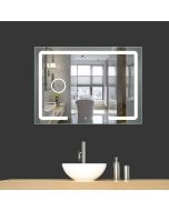 مرآة مع إضاءة ليد 70×90 سم
