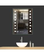 مرآة مع إضاءة ليد 60×80 سم