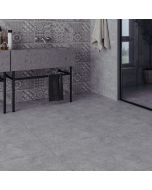 بلاط أرضيات 60×60×1.0 سم - رمادي فاتح 