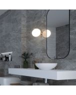 بلاط جدران 30×90×1.0 سم - رمادي 