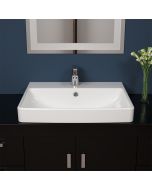 حوض مغسلة 60 سم  فوق الرف - موديل ز 