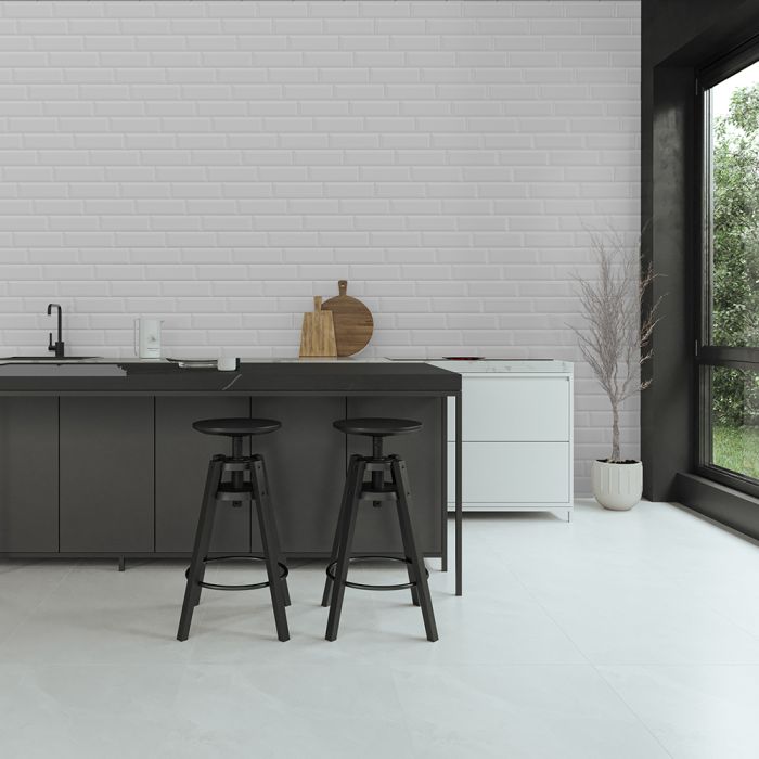 WT 470-12736, 10X30X0.8 cm Tile Glossy L