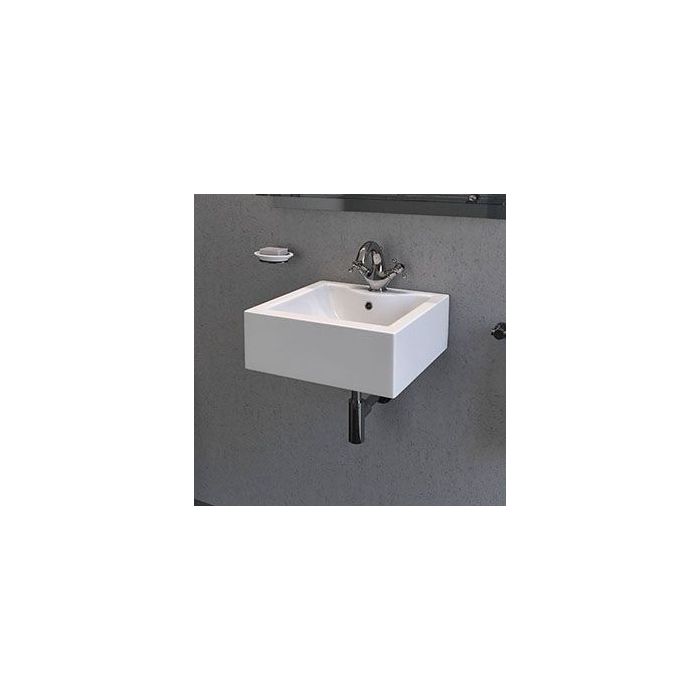 BODOR 1000 Off white wall hung wash basin