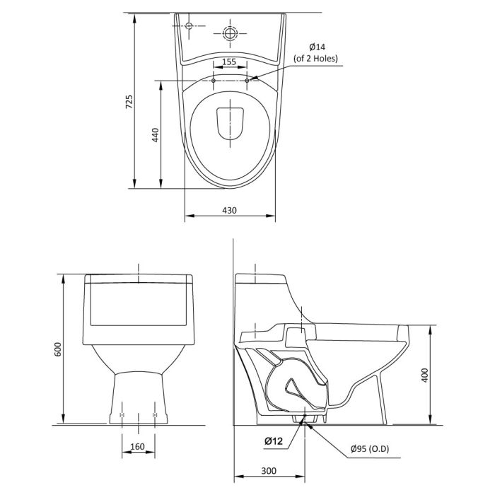 TOBAZ wash Closet 