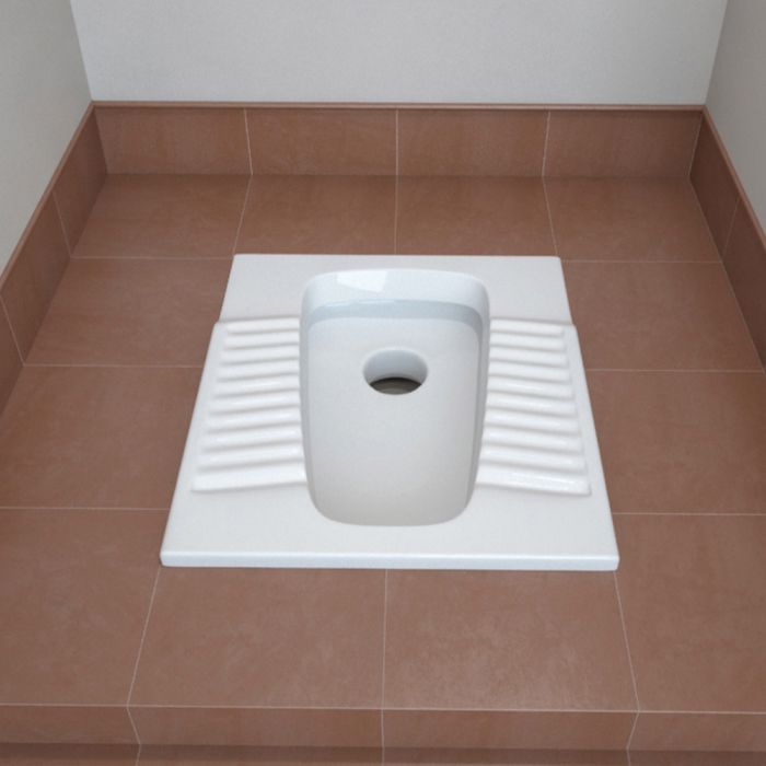 ALWADI 500 Eastern Water Closet - WHITE