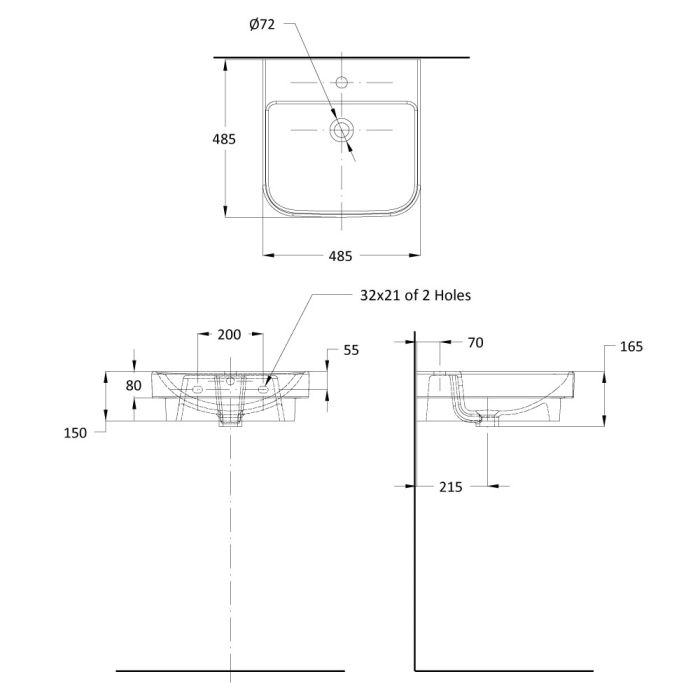 Wash Basin Type B