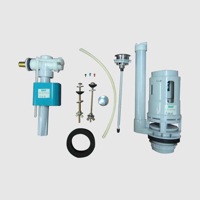  Flushing Mechanism for 2PC Water Closet 3 LPF Side Feed