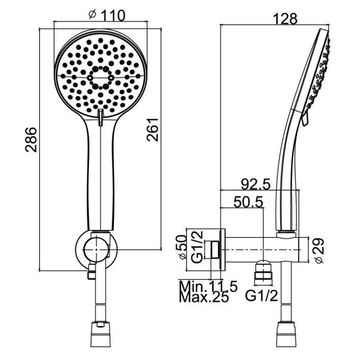 Shower set - COMO