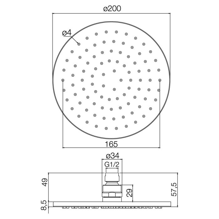 showerhead - COMO