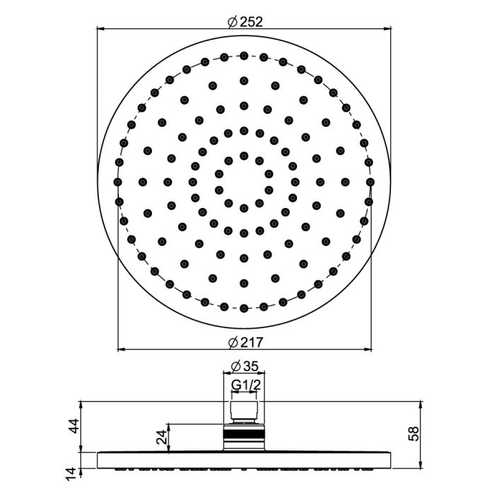 Shower Head - COMO