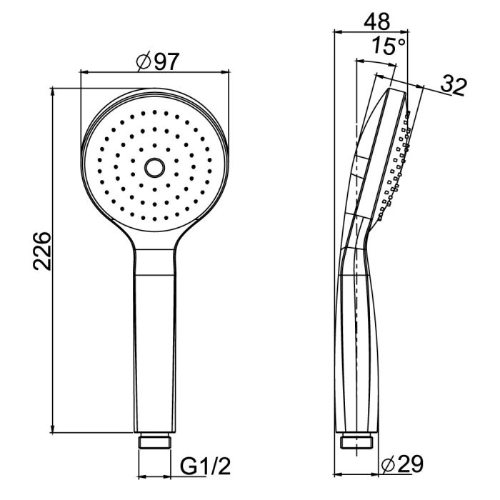 Handshower COMO