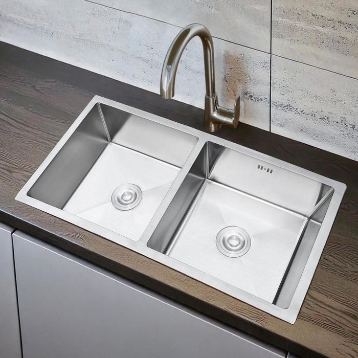 حوض مطبخ ستانلس ستيل 90×45 