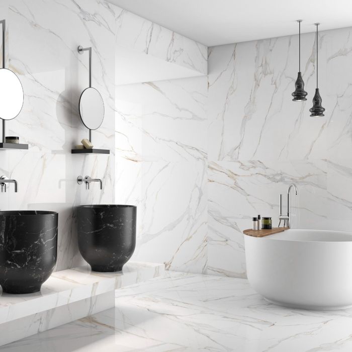 Wall / Floor Porcelain Tile 90x180x1.0 cm 
