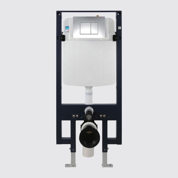 Concealed Cistern + Cover Plate Dual Flushing Mechanism