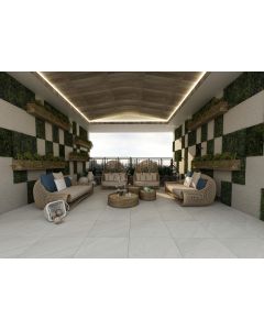 بلاط أرضيات 43×43×1.2 سم - رمادي رخامي