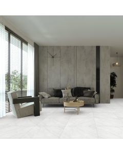 بلاط أرضيات 65×65×1.1 سم - رمادي فاتح 