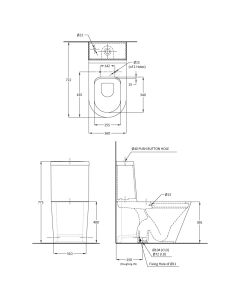 كرسي دورة مياه - ماجيك 