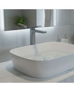 خلاط مغسلة كونزا أوركس 25 سم - رمادي مطفي 