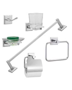 مجموعة اكسسوارات حمام (6 قطع) - لافو