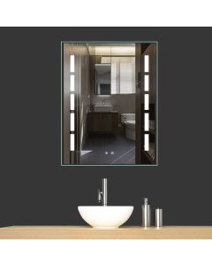 مرآة مع إضاءة ليد 60×80 سم