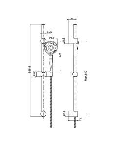 طقم حامل دش - كومو 