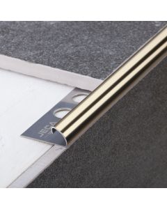 فاصل ديكور بلاط مقوس - ذهبي لامع