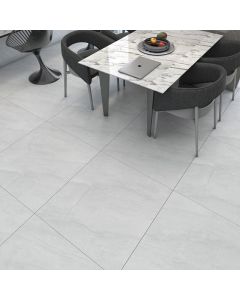 بلاط أرضيات 60×60×1.0 سم - رمادي فاتح