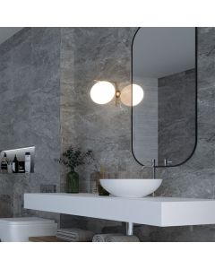 بلاط جدران 30×90×1.0 سم - رمادي