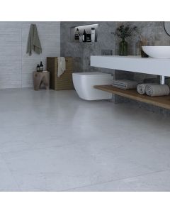 بلاط أرضيات 60×60×1.0 سم - رمادي فاتح