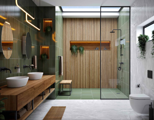 A luxurious, contemporary space